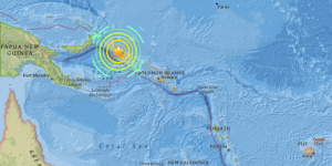 Un séisme de magnitude 8 frappe la Papouasie-Nouvelle-Guinée