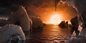 Sept planètes rocheuses découvertes autour d’une étoile naine