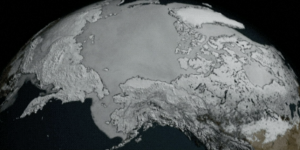Les glaces hivernales de l’Arctique au plus bas depuis trente-huit ans