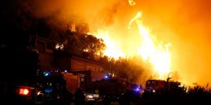 Vidéo : images des incendies en Corse