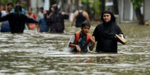 A 15 000 km de Houston, l’Asie du Sud vit aussi ses pires inondations depuis des années