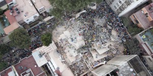Séisme au Mexique : des images aériennes montrent les dégâts à Mexico