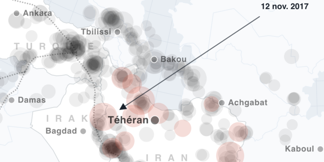 Près de 100 000 morts depuis 1990 dans des tremblements de terre en Iran