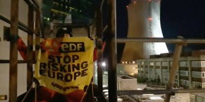 Sécurité nucléaire : des militants de Greenpeace s’introduisent dans la centrale de Cruas-Meysse