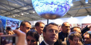 « Macron se forge méthodiquement une stature de “M. Climat” »