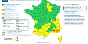 Le Var et les Bouches-du-Rhône en vigilance orange vents violents