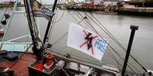 Une action de pêcheurs pour alerter sur la pêche électrique en Europe