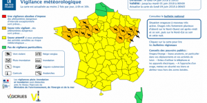 Orages : 16 départements en alerte orange