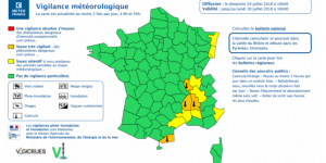 Canicule : les Pyrénées-Orientales placées en alerte, rejoignent l’Ardèche, la Drôme, et le Rhône