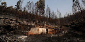 Lourd bilan de la canicule en Europe, le feu menace une ville au sud du Portugal