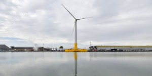 La première éolienne offshore française a commencé à alimenter le réseau électrique