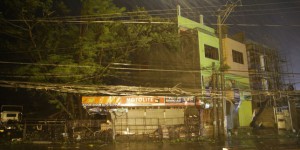 Le typhon Mangkhut a atteint les Philippines
