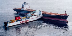 Fuite de fioul au large de la Corse : François de Rugy dénonce « un comportement anormal du navire tunisien »
