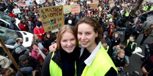 Anuna et Kyra, les deux héroïnes des marches belges pour le climat