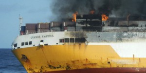 Le « Grande-America » transportait 1 050 tonnes de matières dangereuses