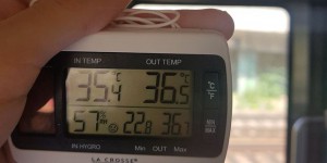 Canicule : à 16 heures, notre thermomètre dépasse les 37 degrés dans le RER D