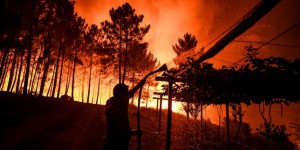Un vaste incendie dans le centre du Portugal toujours pas maîtrisé, malgré des moyens exceptionnels