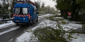 Plus de 2 200 foyers privés d’électricité dans le Doubs et la Haute-Saône en raison de chutes de neige
