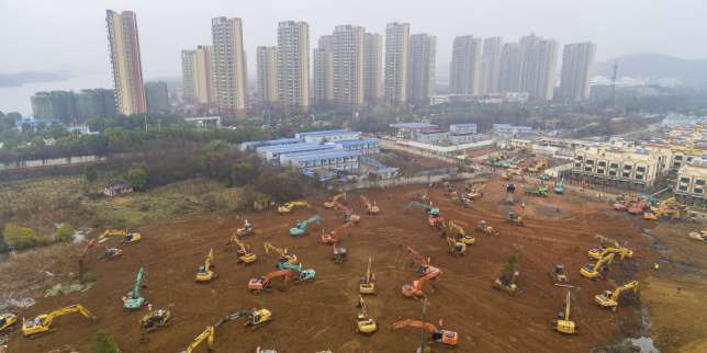 A Wuhan, un hôpital sorti de terre en dix jours