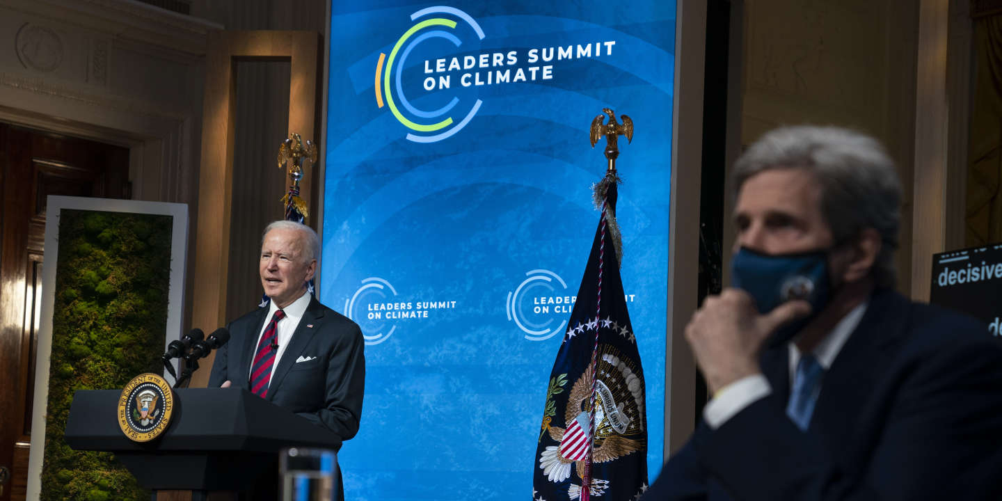 Le sommet de Joe Biden, un « tournant dans l’action climatique » avant la COP26