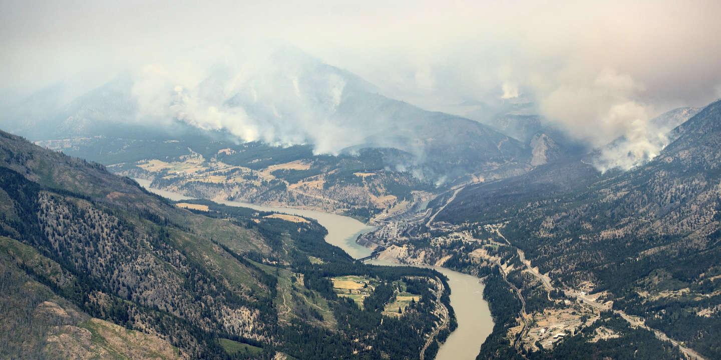 Vague de chaleur : des incendies dans l’ouest du Canada, un millier de personnes évacuées