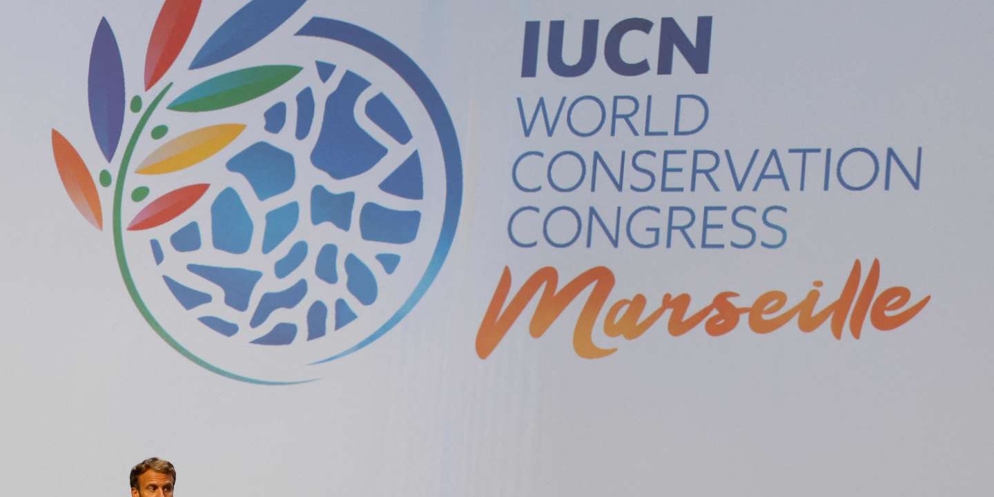 Aires de protection en Méditerranée, pesticides… les promesses d’Emmanuel Macron à l’UICN