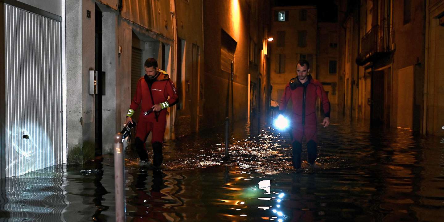 La ville d’Agen frappée par des pluies diluviennes