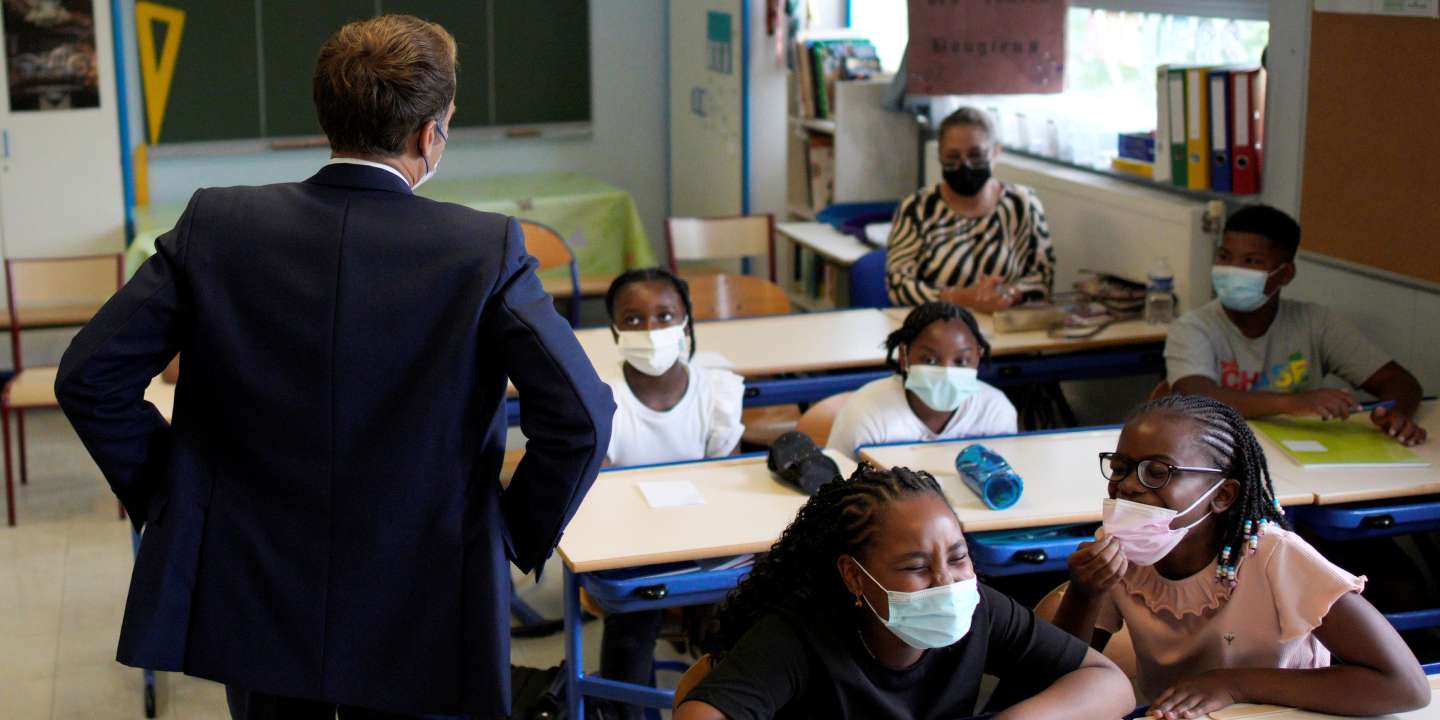 « A l’école, abandonner le masque à ce jour est délétère pour la santé physique et mentale et l’assiduité scolaire »