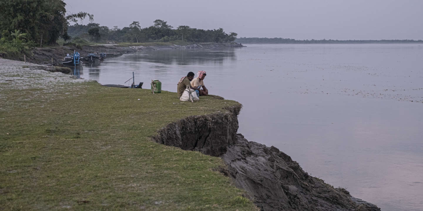 En Inde, l’île de Majuli, dévorée par la montée des eaux, aura disparu d’ici à 2030