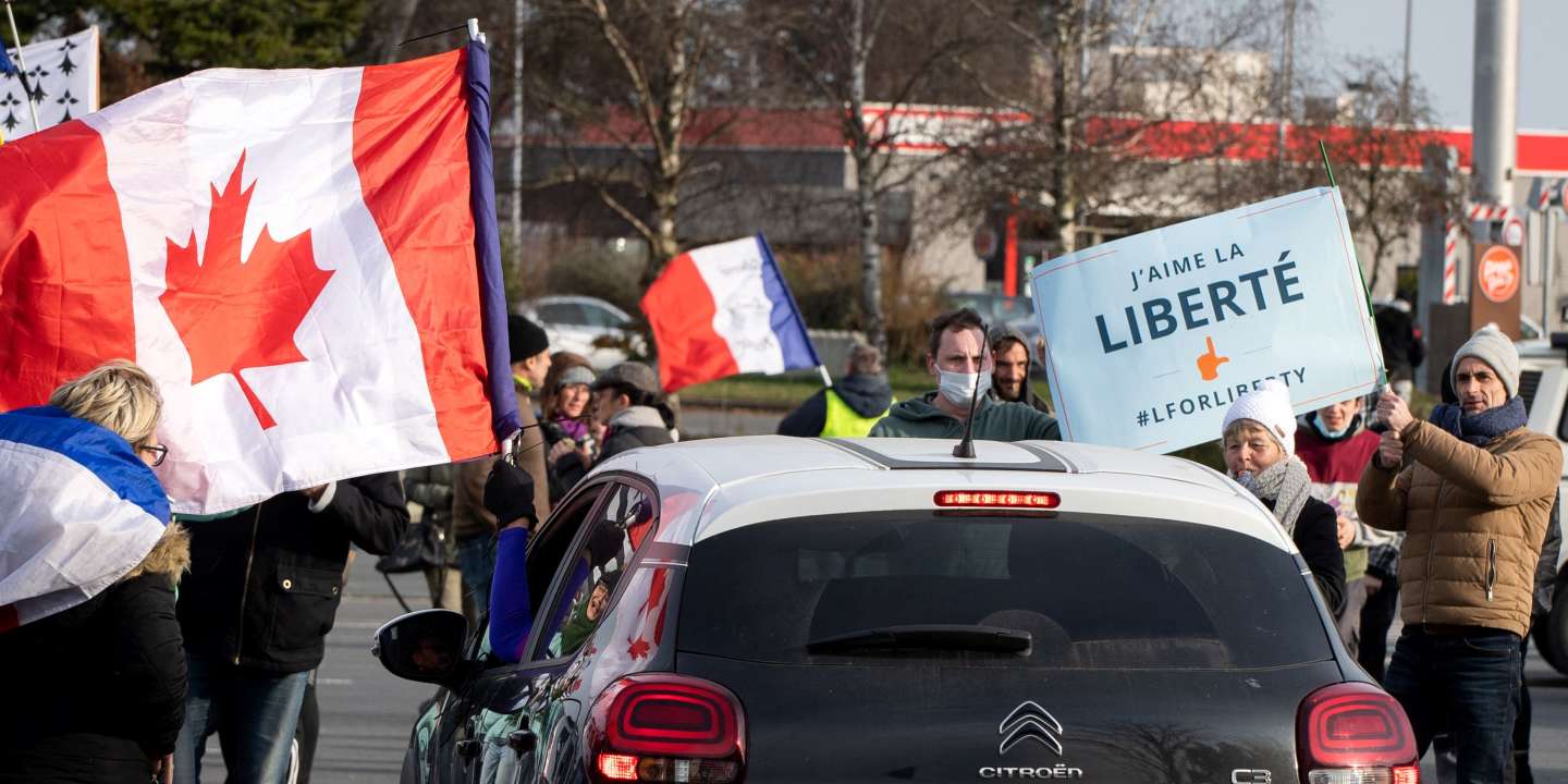 Le « convoi de la liberté » parisien en route pour Bruxelles