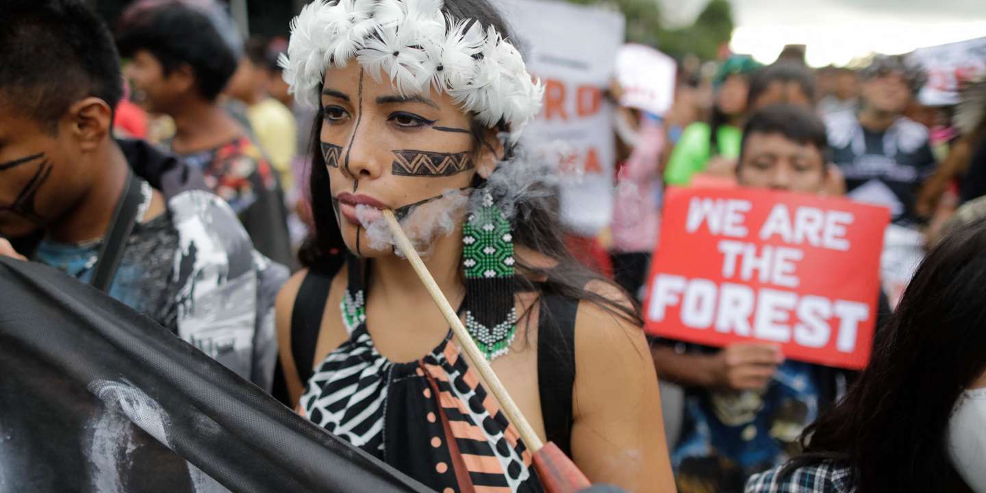 A Brasilia, des milliers d’indigènes rassemblés pour défendre leurs terres et l’environnement