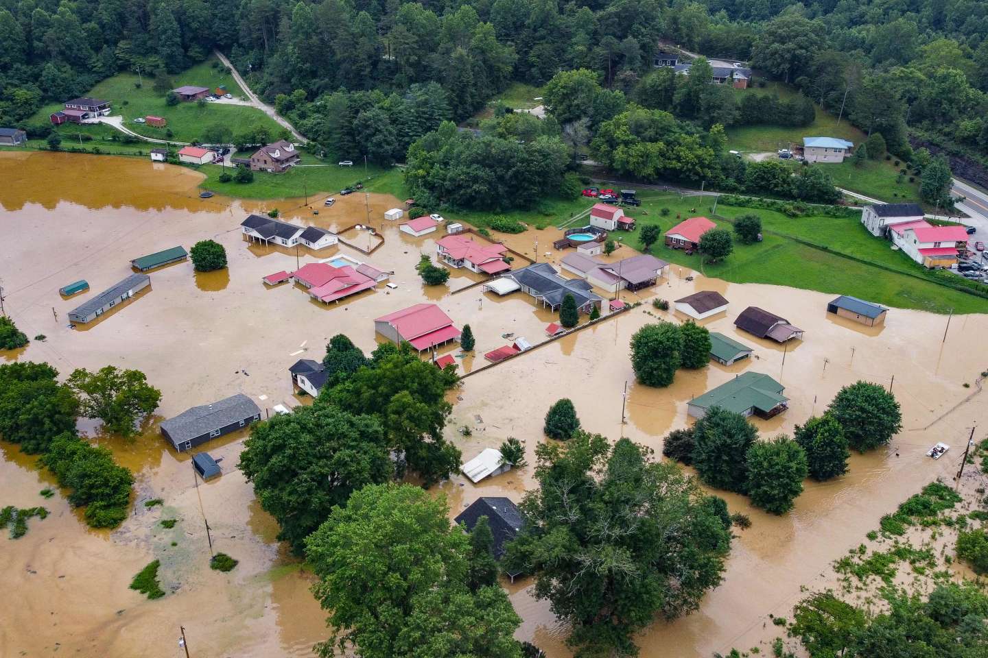 Etats-Unis : au moins trois morts après des inondations « dévastatrices » dans le Kentucky