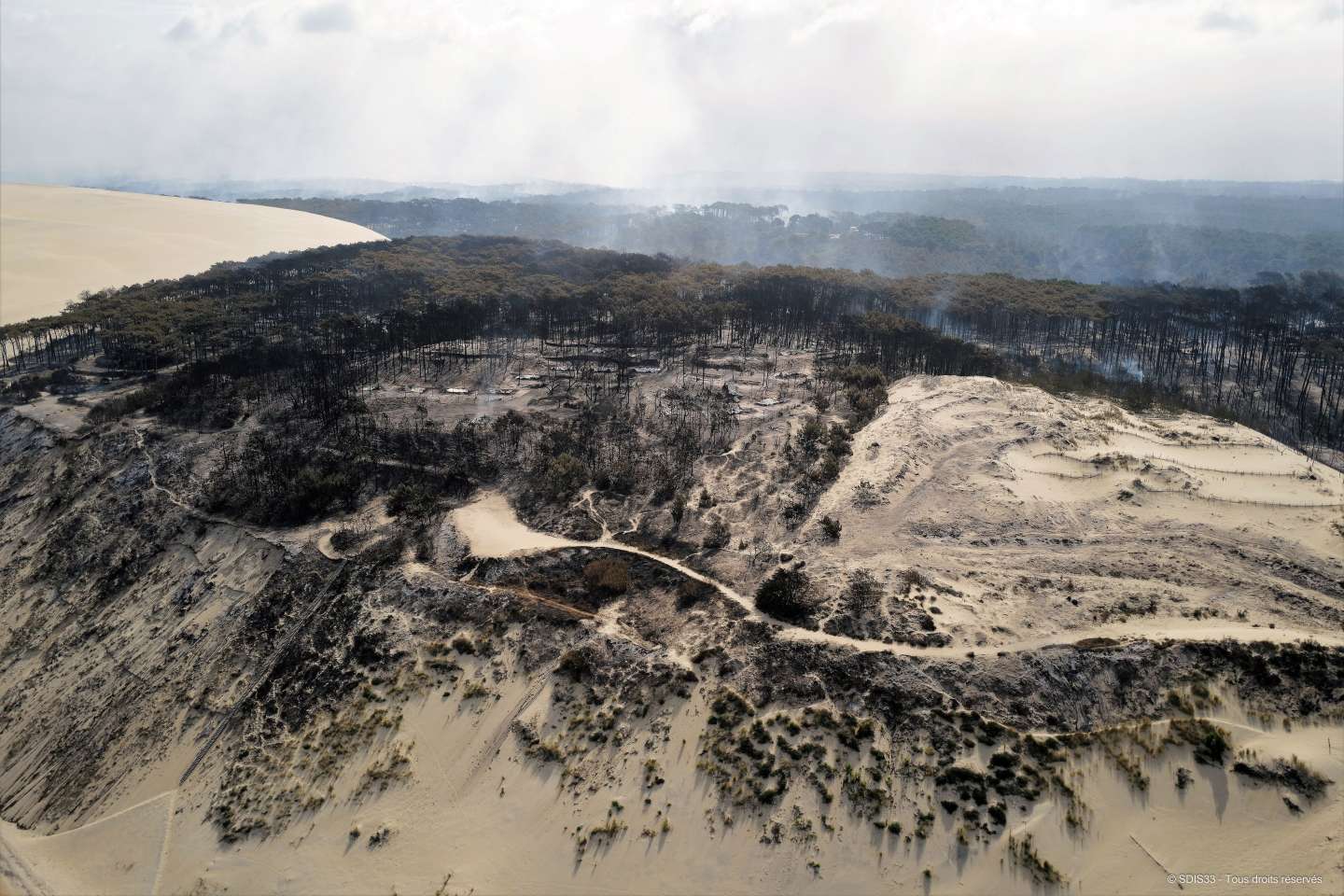 Incendies en Gironde : la dune du Pilat sera à nouveau accessible dès le 27 juillet dans des « conditions sécurisées »