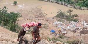 En Inde, un glissement de terrain fait plusieurs dizaines de morts et disparus