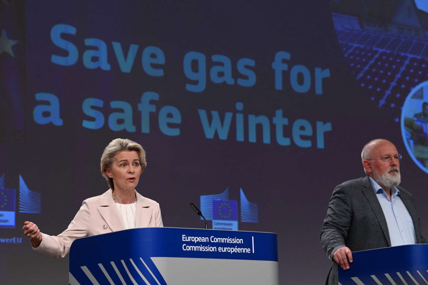 Pour s’affranchir du gaz russe, la Commission veut réduire de 15 % la consommation des Européens