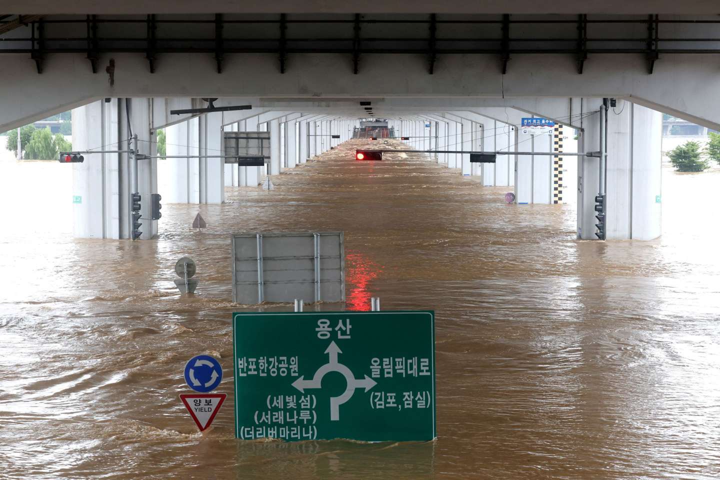De graves inondations en Corée du Sud font sept morts et plusieurs disparus