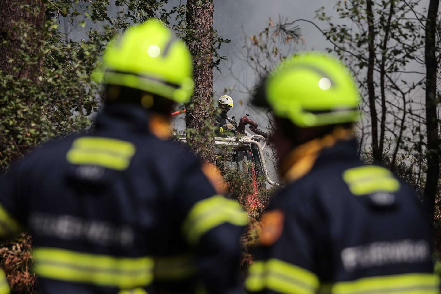 Incendie : le feu dans les Alpilles n’évolue plus, mais n’est pas encore fixé