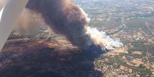 Incendie dans le Gard : « On a eu cinq minutes pour quitter les lieux »