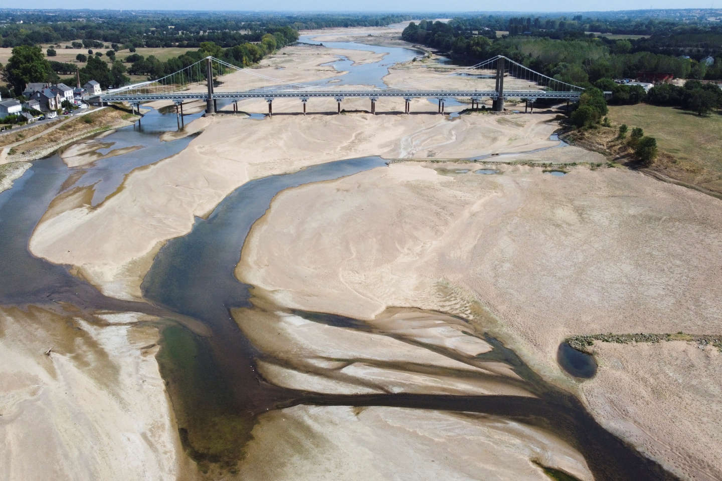 Infographie : la Loire, un fleuve au ralenti