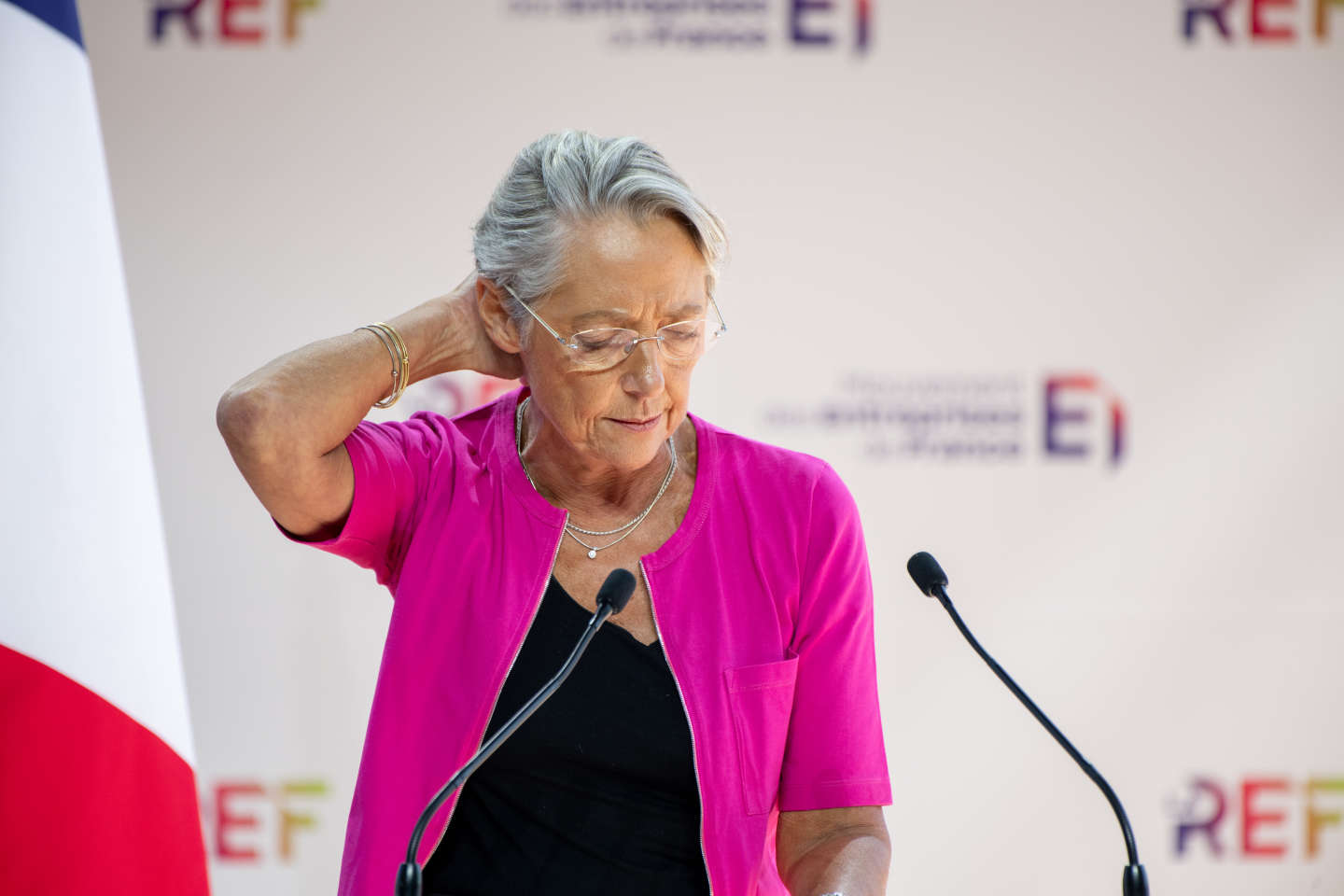 Devant le Medef, Elisabeth Borne exhorte les entreprises à la sobriété énergétique