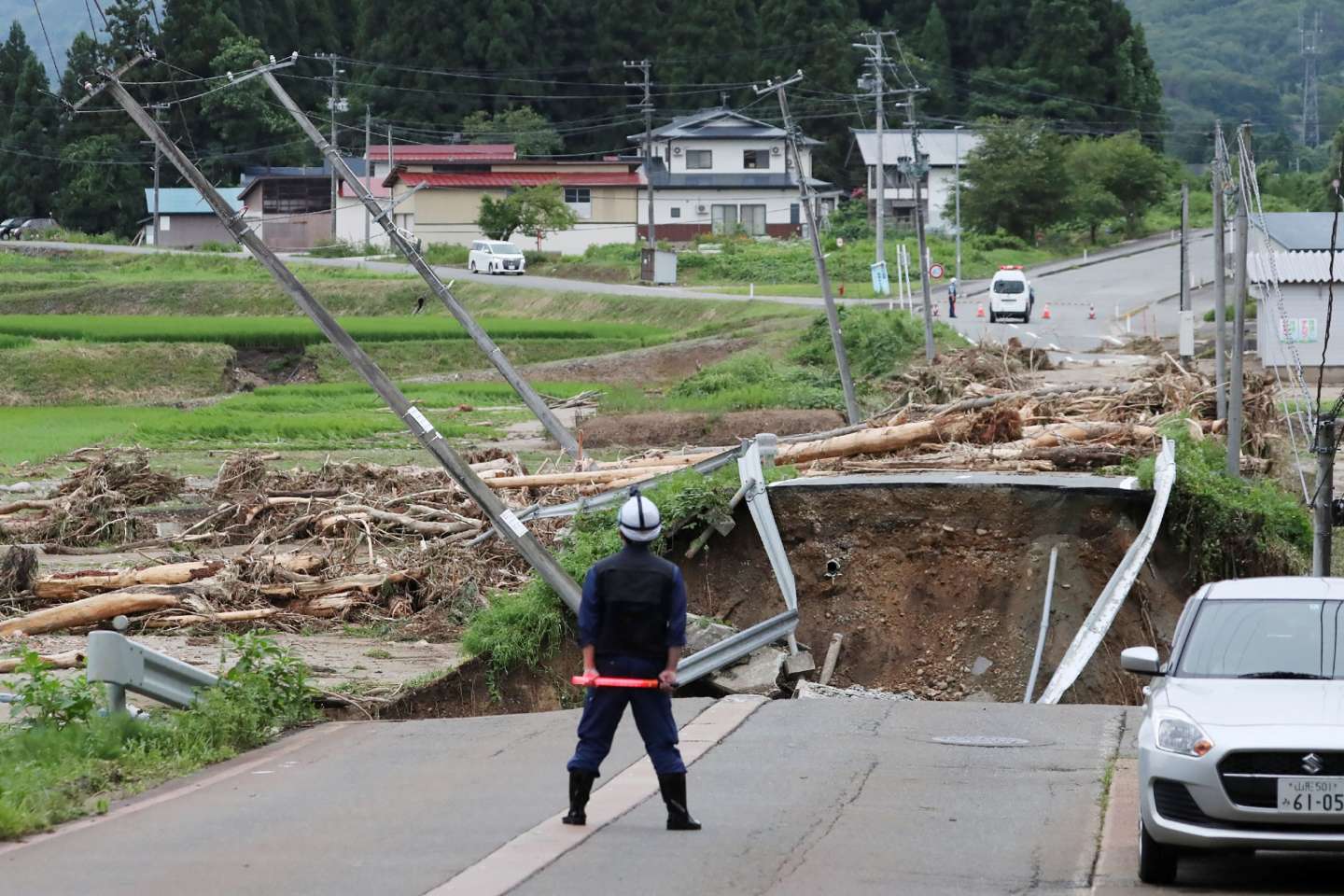 Des pluies torrentielles font d’importants dégâts au Japon