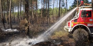 L’incendie en Gironde est « fixé », après près de 3 400 hectares brûlés