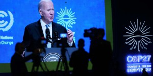 A la COP27, Joe Biden juge les efforts pour le climat « plus urgents que jamais »