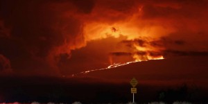 Les images de l’éruption du plus large volcan au monde