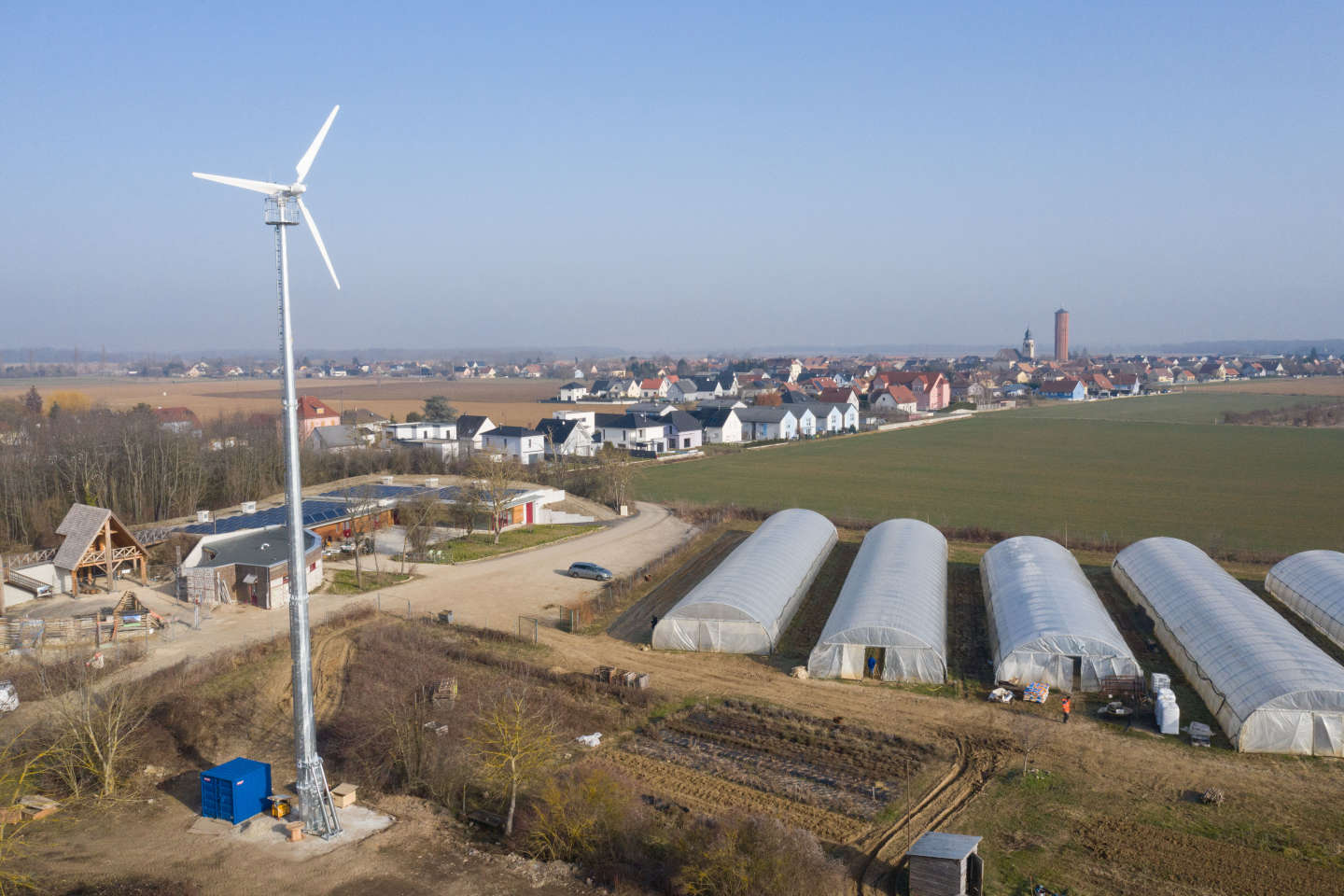 A Ungersheim, village pionnier de la transition écologique, l’objectif d’autonomie énergétique et alimentaire repoussé en raison de la crise