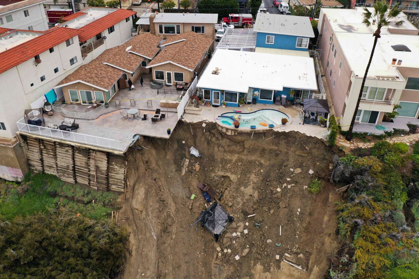 La Californie frappée par une accumulation de catastrophes météorologiques