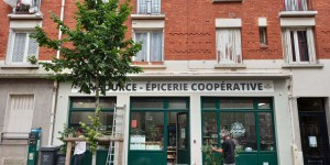 A Paris, La Source, supermarché coopératif installé dans un quartier populaire, en grande difficulté financière