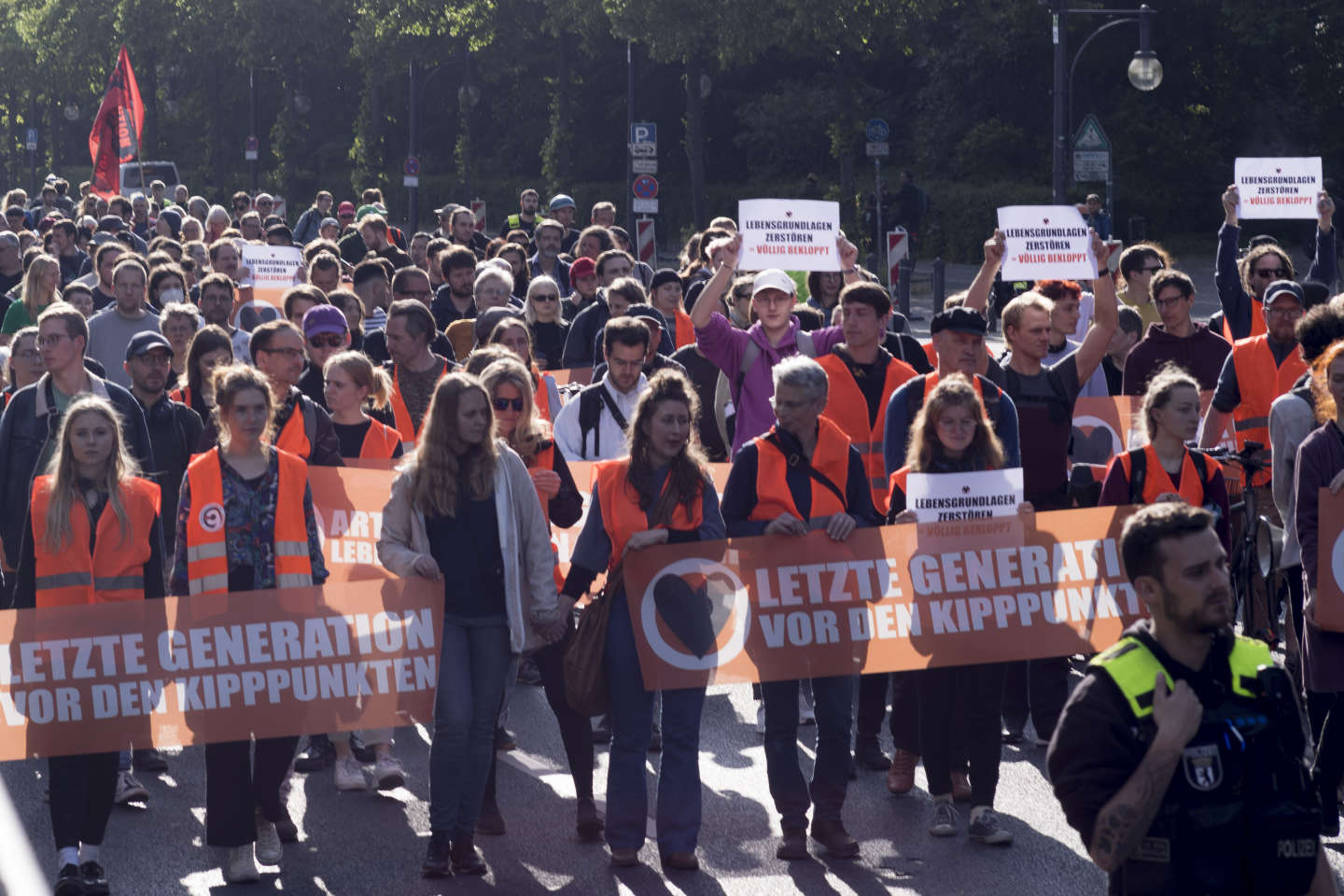En Allemagne, les autorités criminalisent le mouvement écologiste radical Letzte Generation