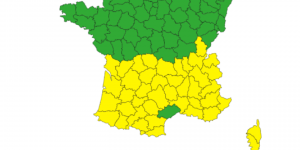 Orages : 42 départements placés en vigilance jaune