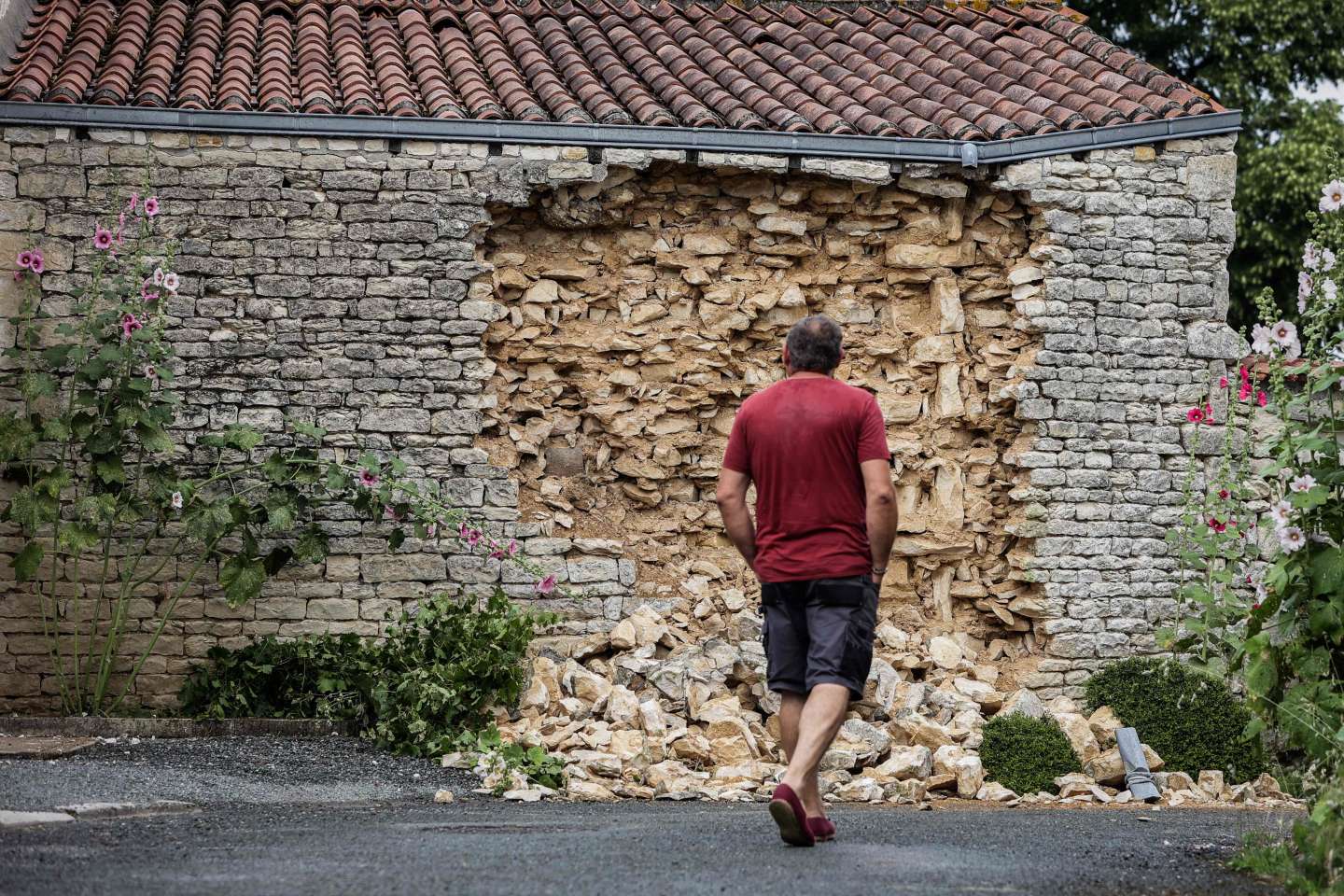 En Charente-Maritime, La Laigne, un « village fantôme » depuis le tremblement de terre